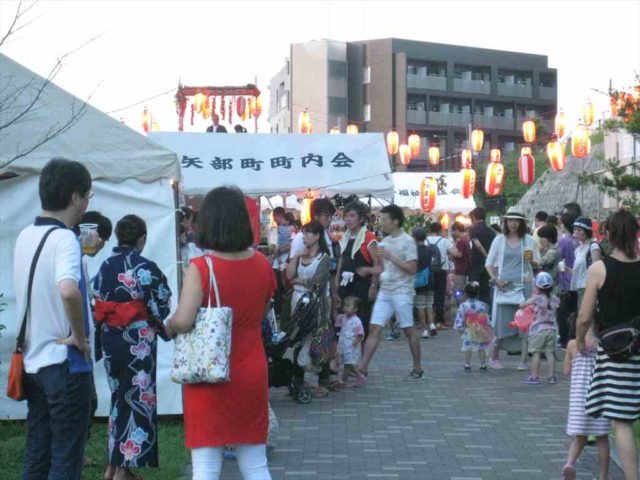 矢部町内会盆踊り2016/08/06-07